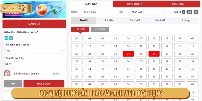 Cảnh báo trong cách đánh giá website thông tin lô đề uy tín