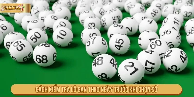 kiểm tra lô gan theo ngày